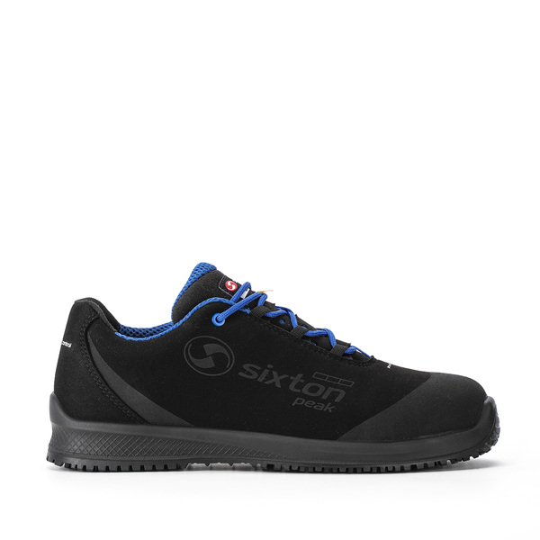 Sixton CUBAN Unisex Black Aluminium Low Safety Shoe, UK 9, EU 43