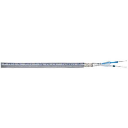 9841nh00305 Belden 9841NH Series Data Cable, 1 Pairs, 0.2 mm², 305 m, Silver Sheath Low Smoke Zero Halogen