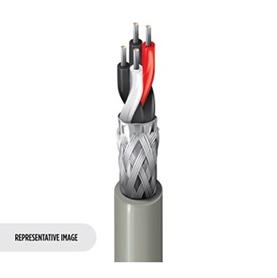 Belden 9842LW Series Control Cable, 2 Pairs, 500 m, Chrome Sheath Low Smoke Zero Halogen