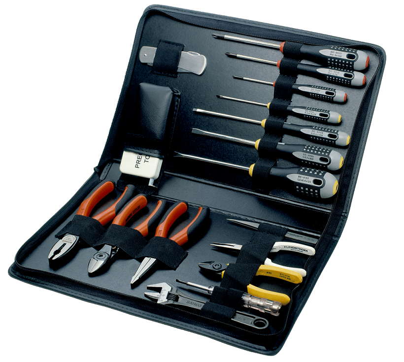 9852 Bahco 1 Piece Assortment Tool Kit with Wallet