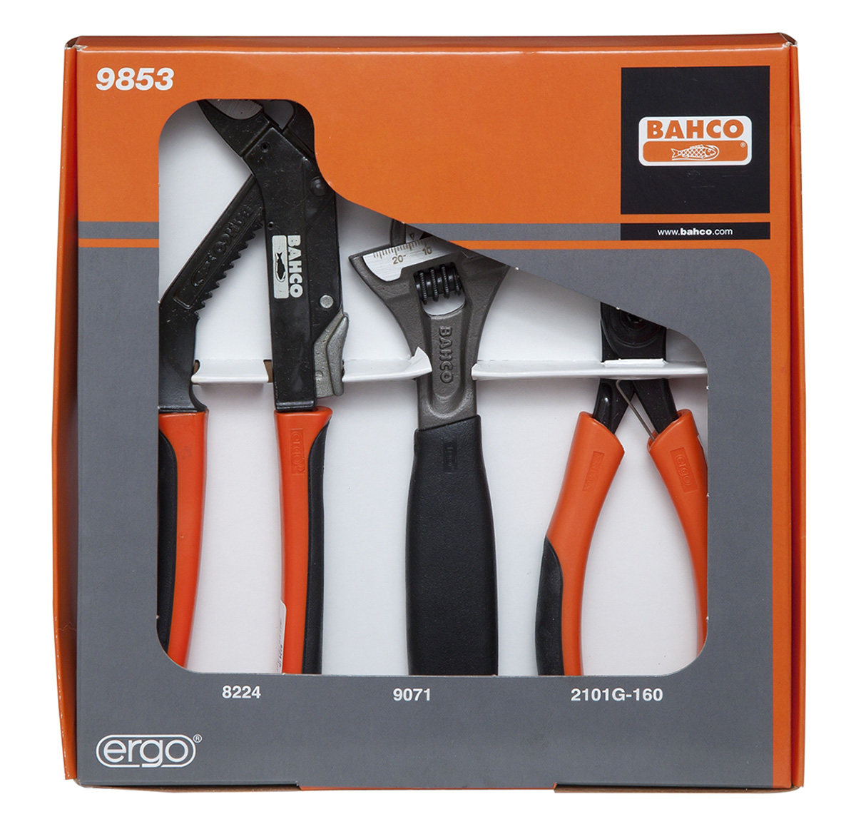 Bahco 3-Piece Plier Plier Set