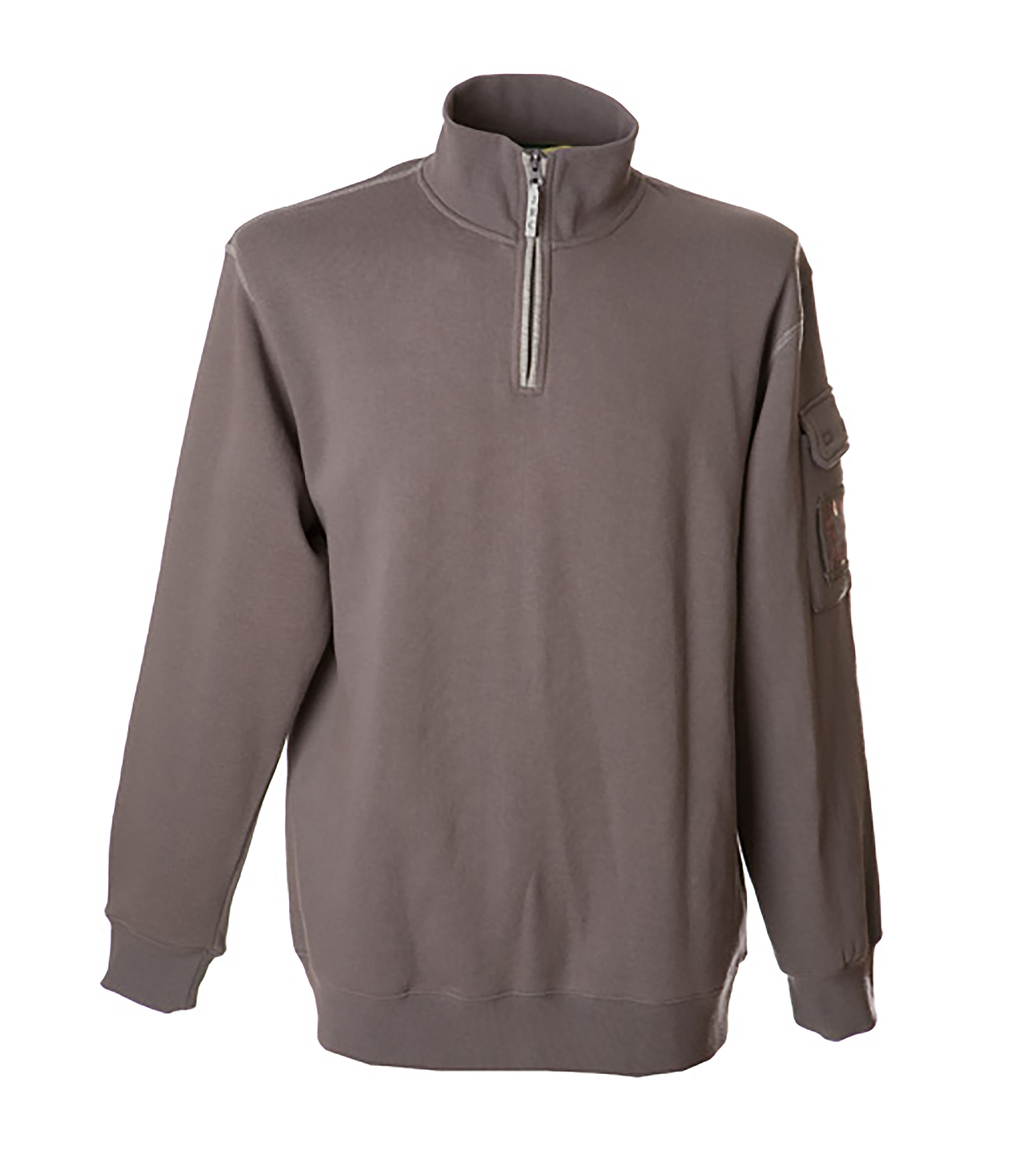 JRC 987101 Grey 35% Cotton, 65% Polyester Unisex Zip S
