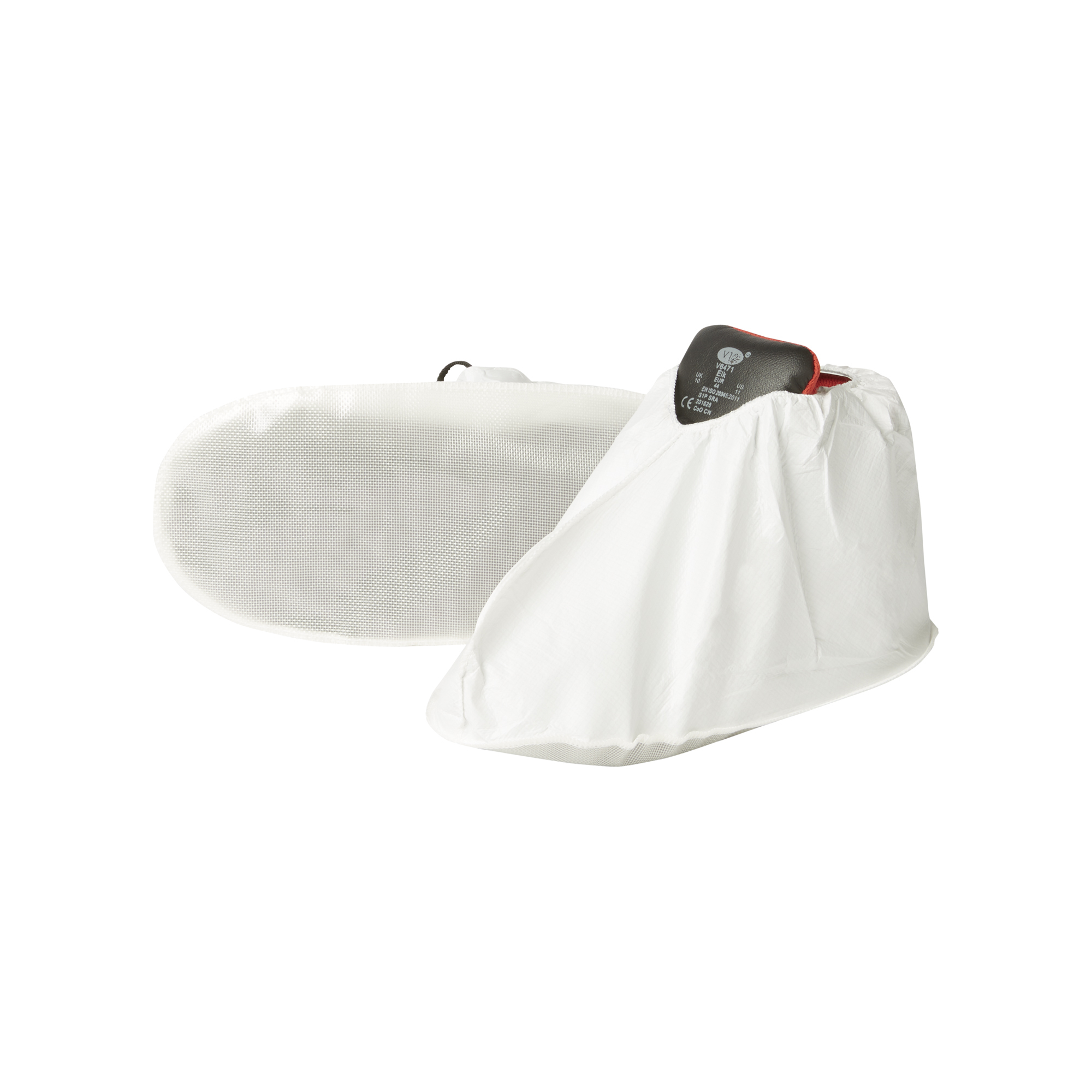Kimberly Clark White Disposable Shoe Cover, M to L, 20 Per Pack pack