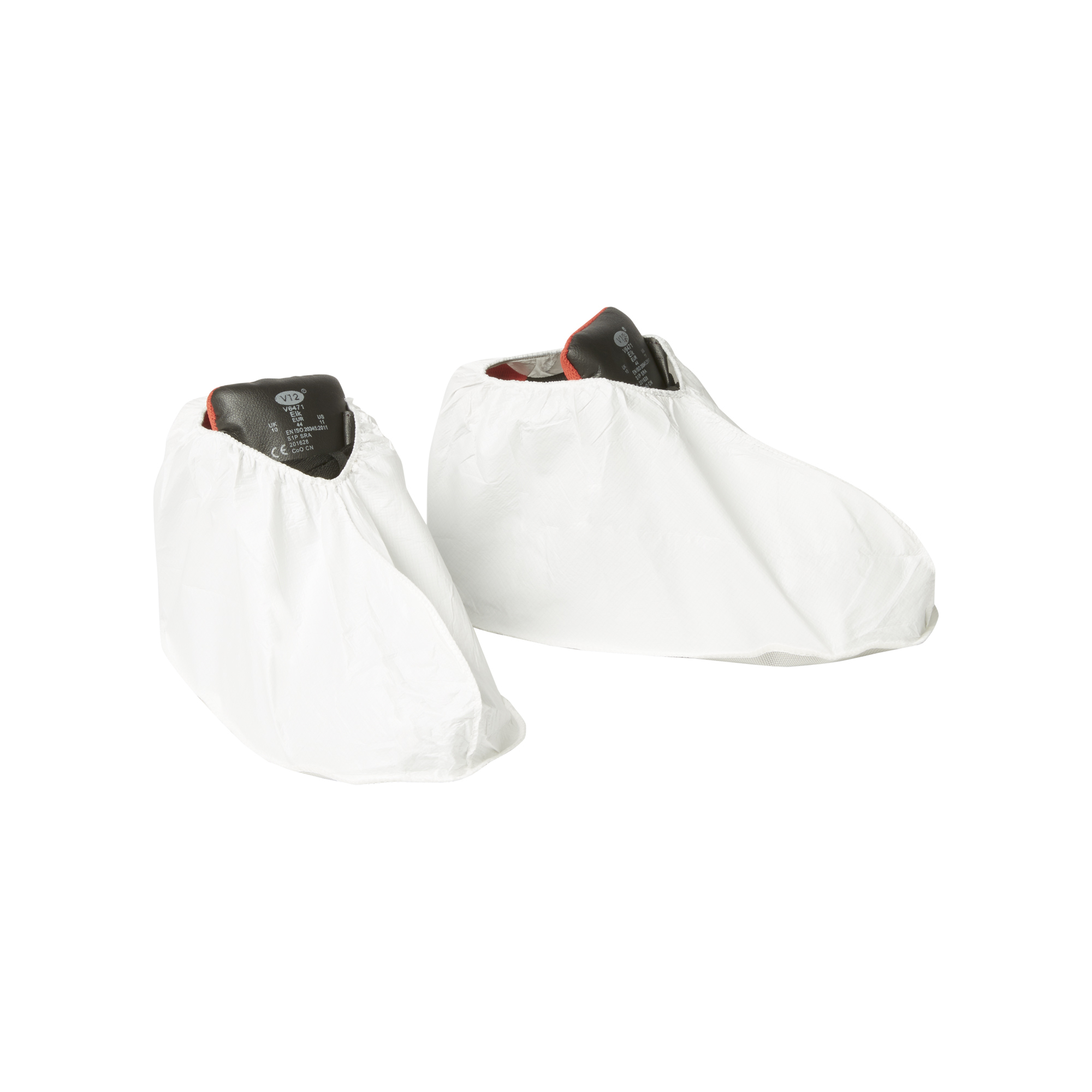 98710 Kimberly Clark White Disposable Shoe Cover, M to L, 20 Per Pack pack