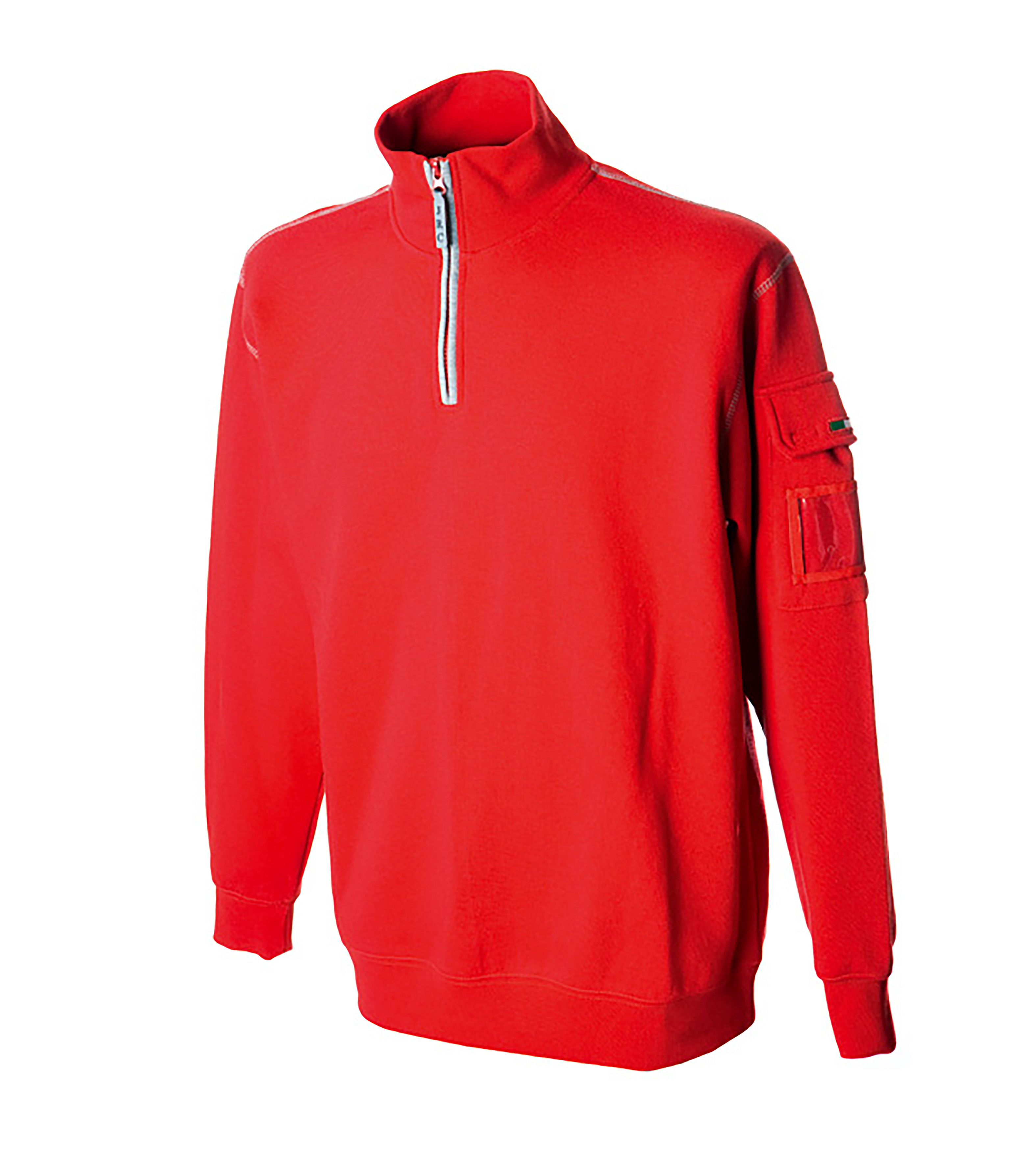 JRC 987103 Red 35% Cotton, 65% Polyester Unisex Zip L