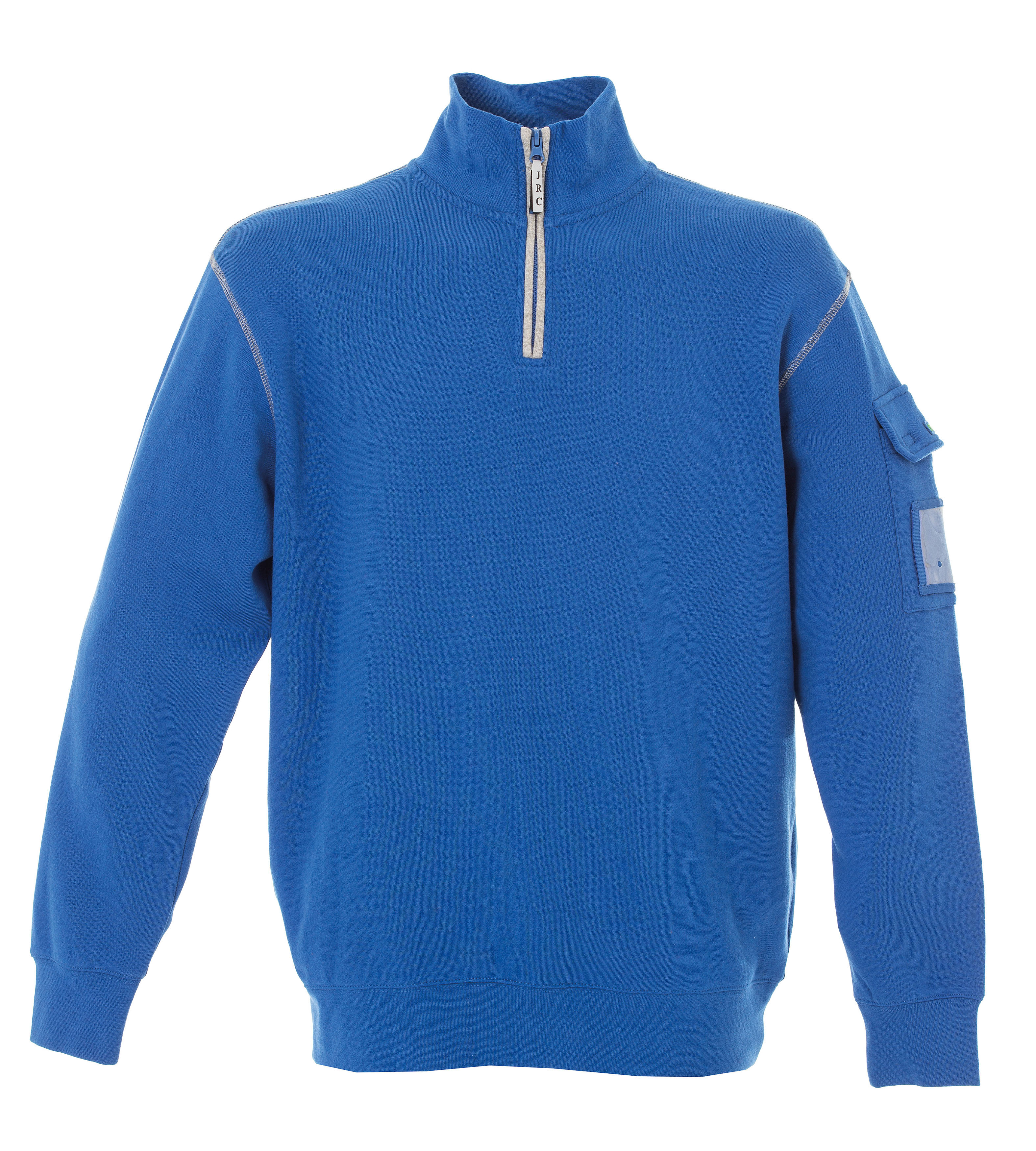 JRC 987107 Royal Blue 35% Cotton, 65% Polyester Unisex Zip L