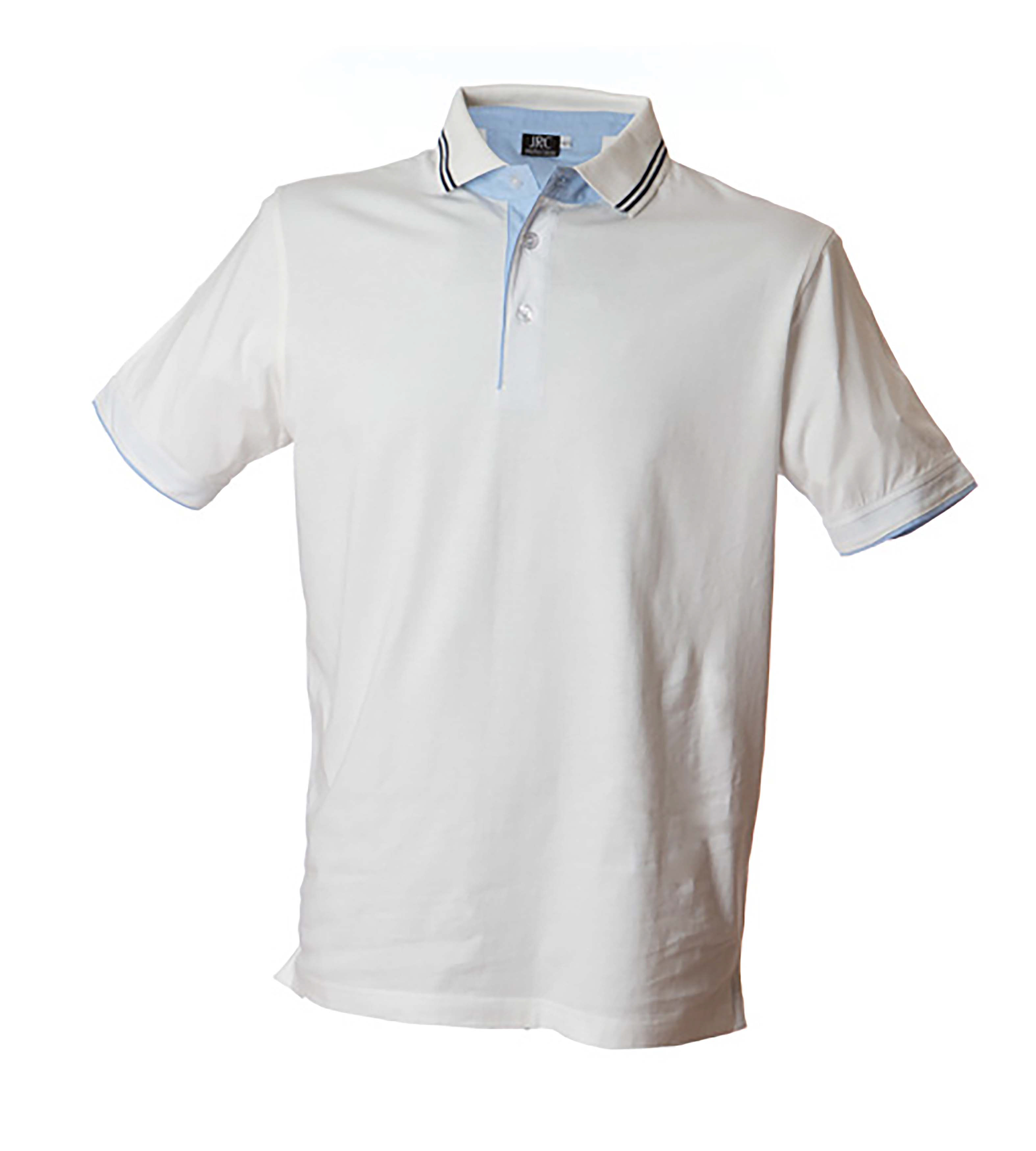 JRC 987972 White 100% Cotton Polo Shirt XL
