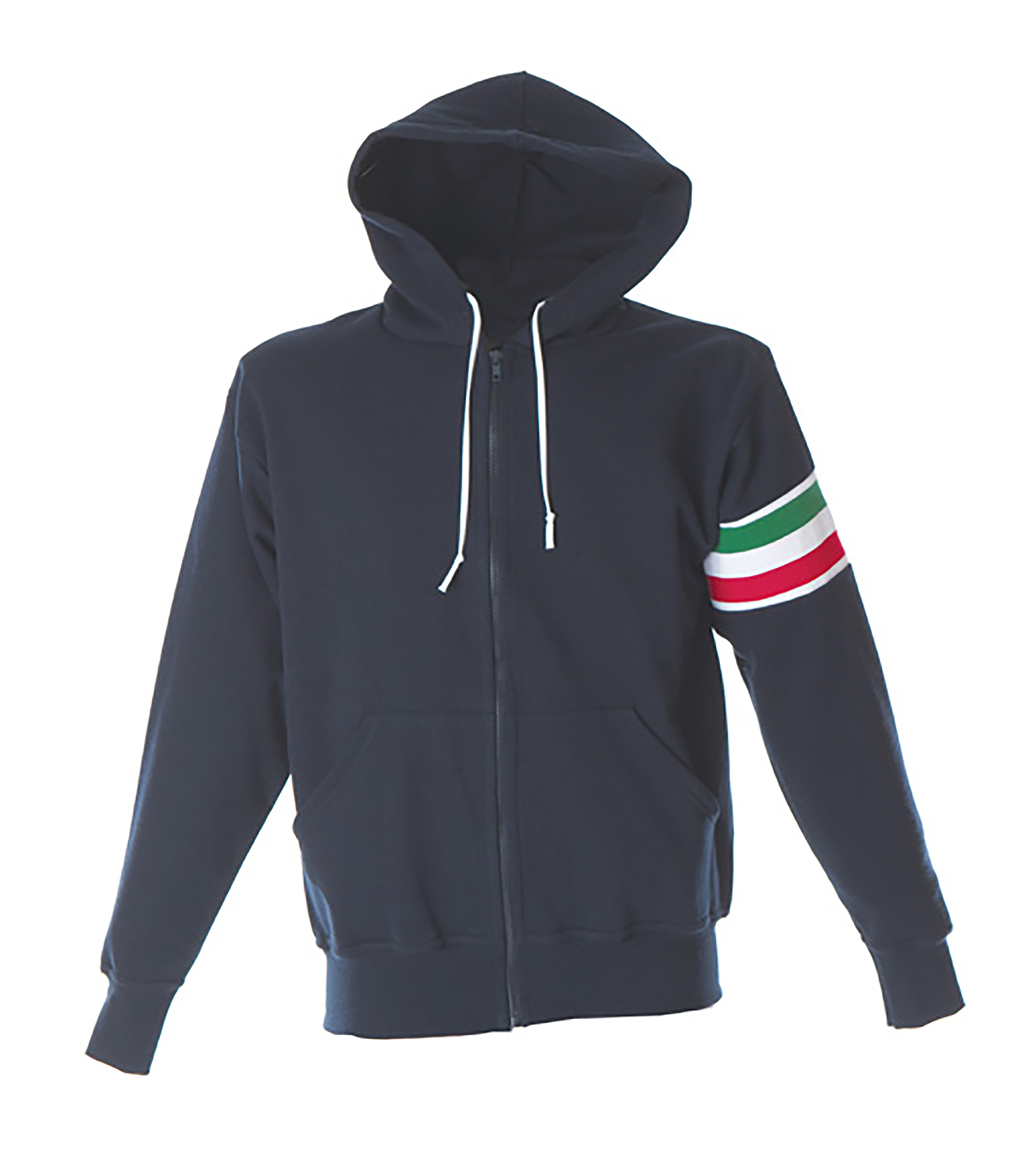 JRC 988270 Navy 100% Cotton Unisex Zip Lunga M