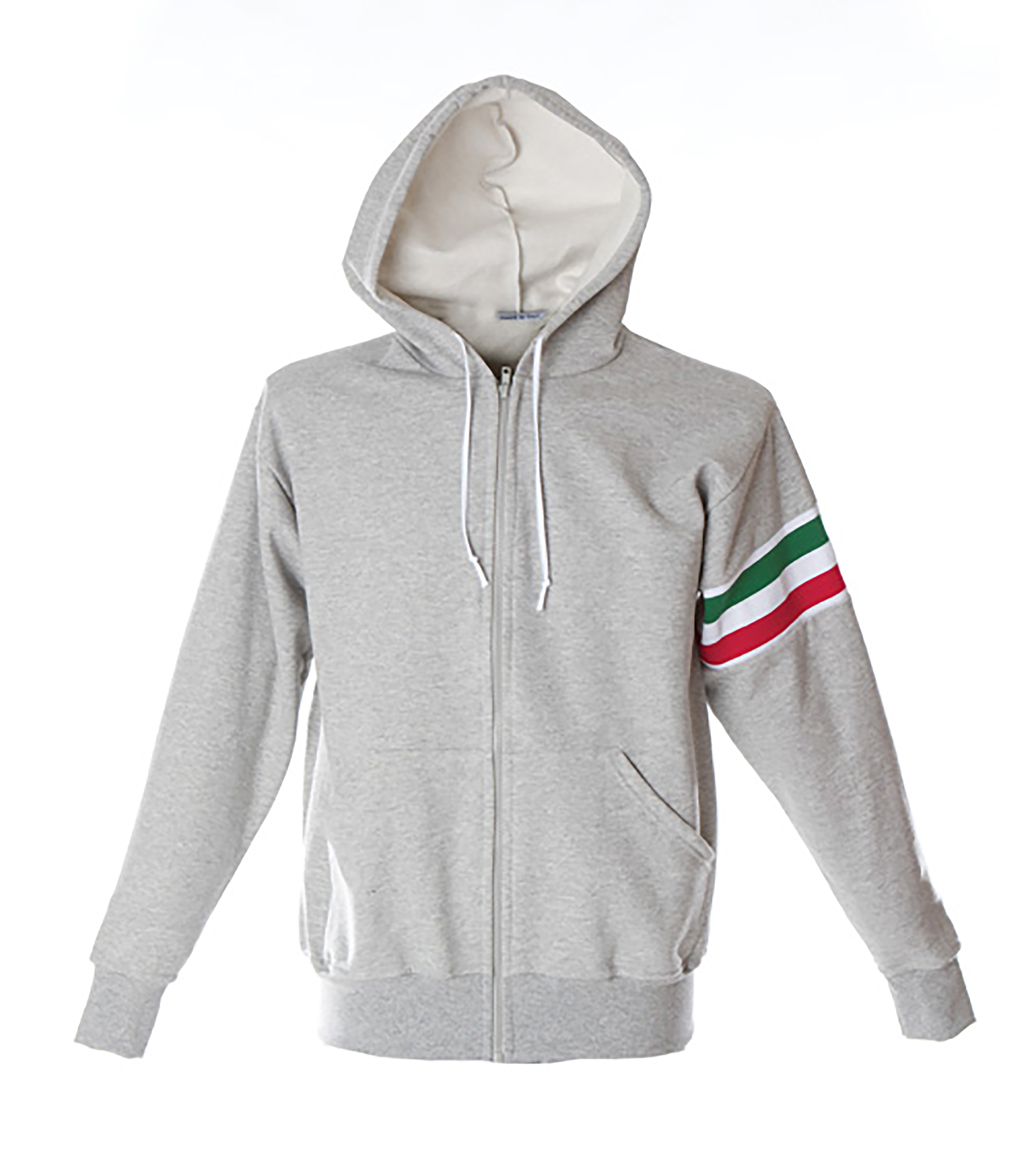 JRC 988271 Light Grey 100% Cotton Unisex Zip Lunga L