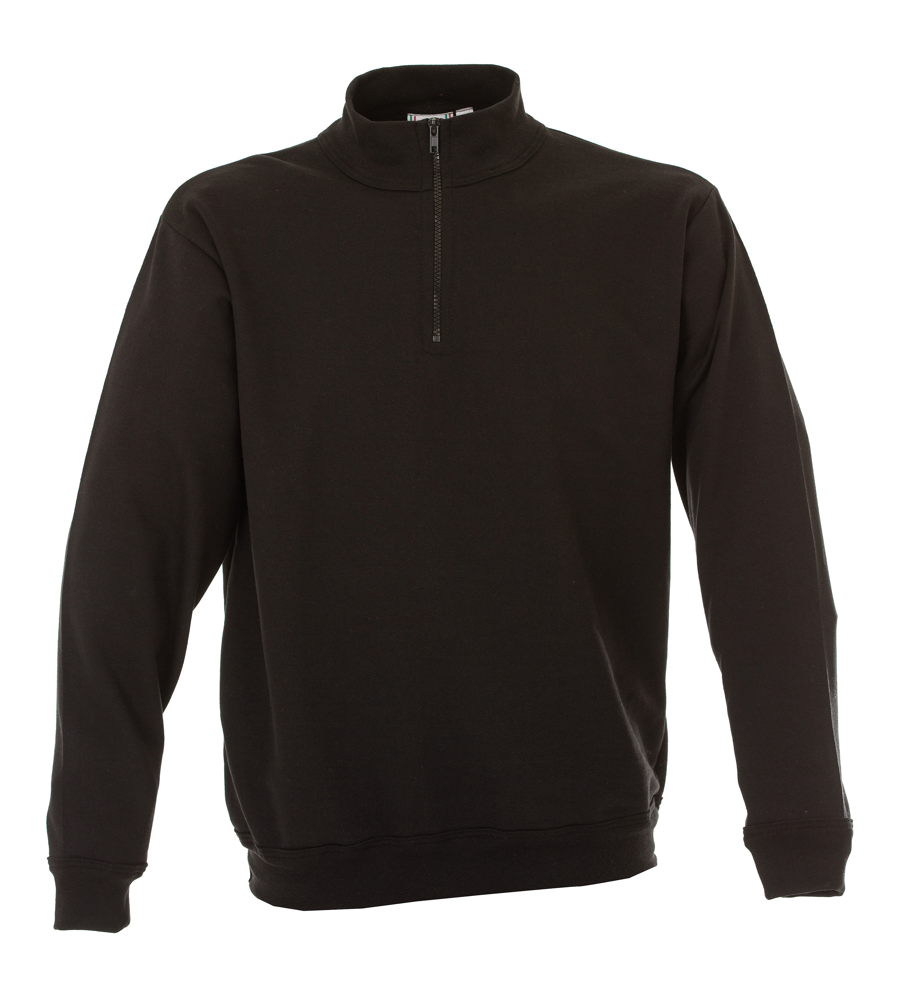JRC 988363 Black 30% Polyester, 70% Cotton Unisex Zip S