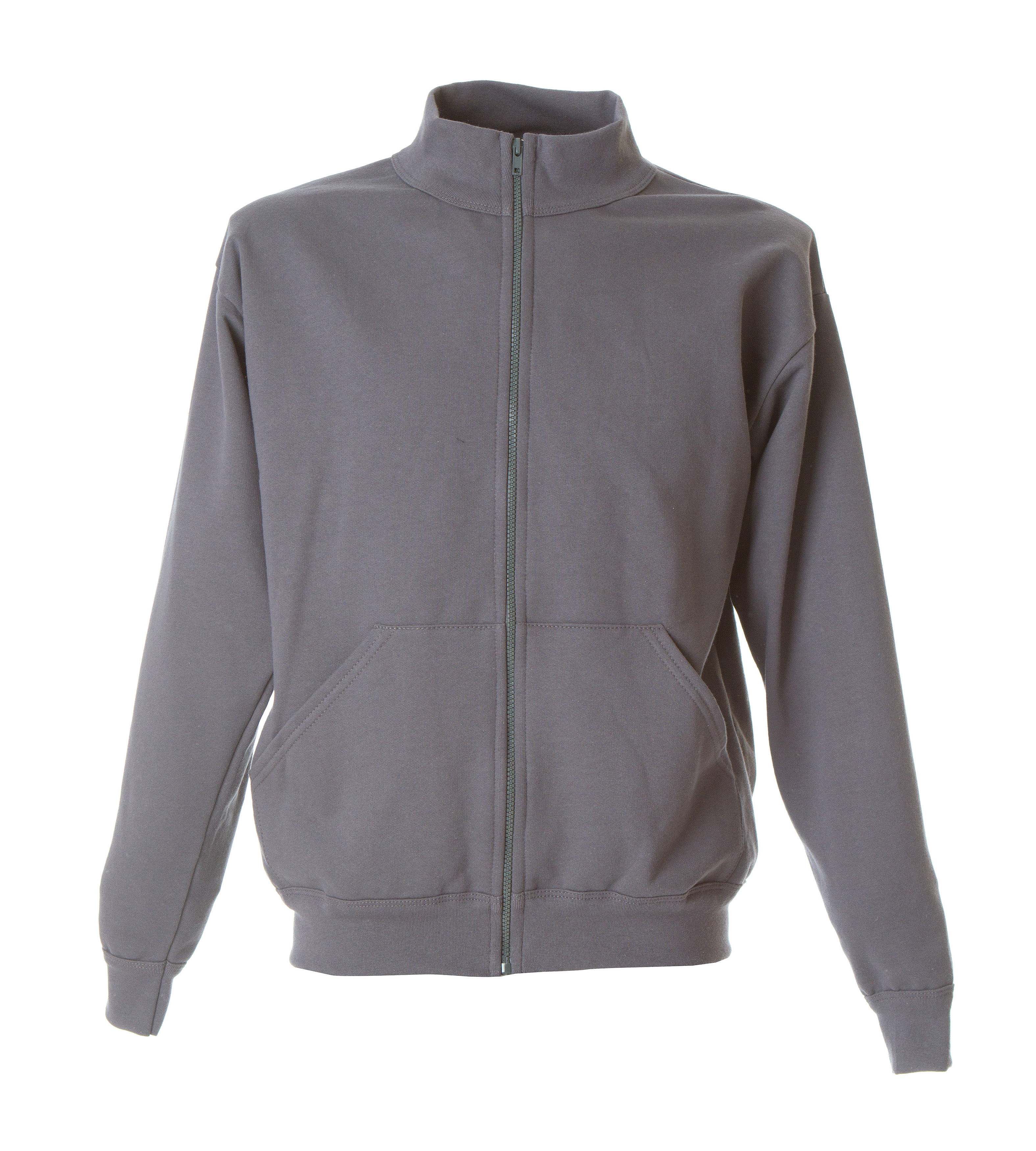 JRC 988798 Grey 100% Cotton Unisex Zip Lunga XL