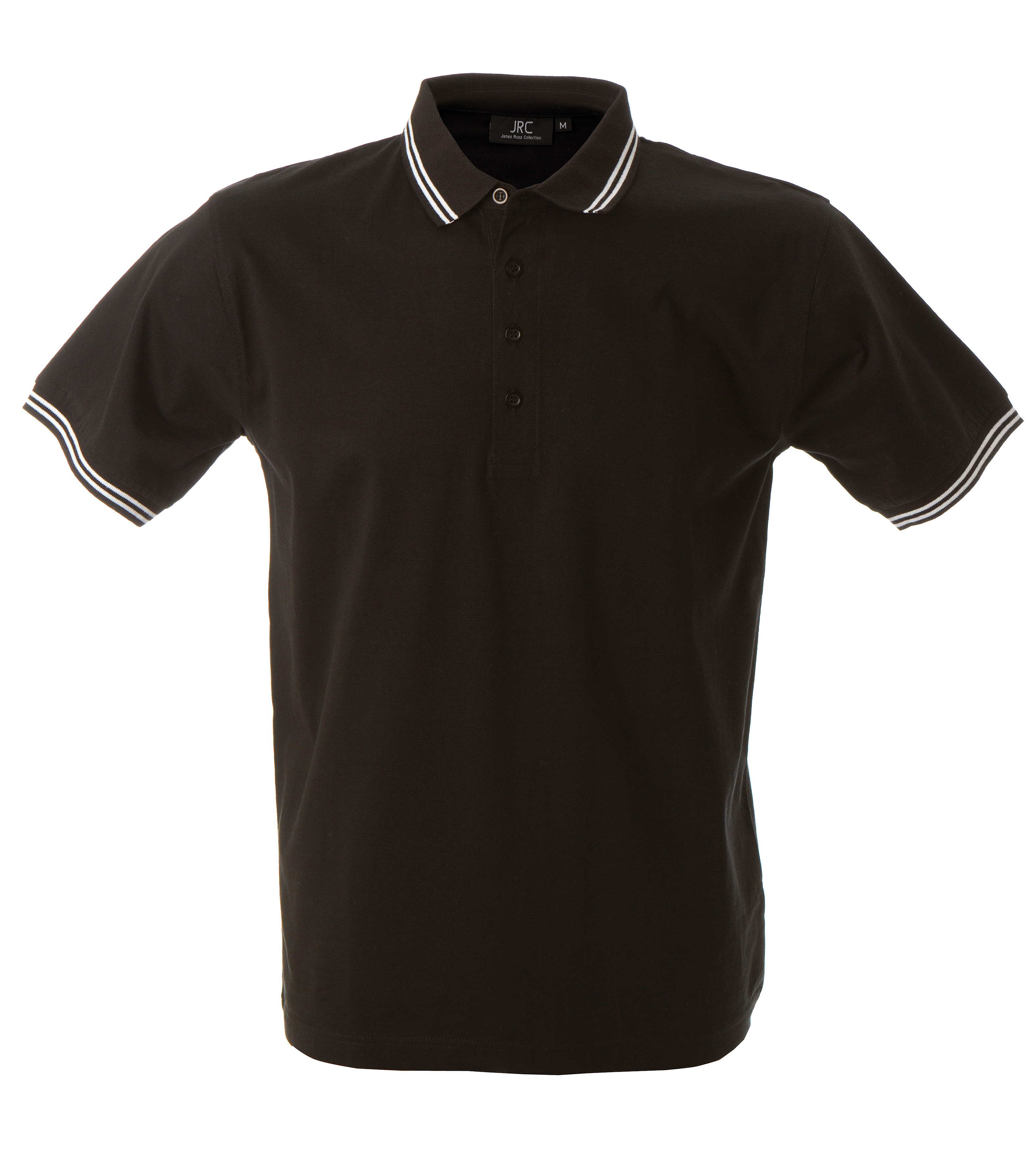 JRC 988963 Black 100% Cotton Polo Shirt XL
