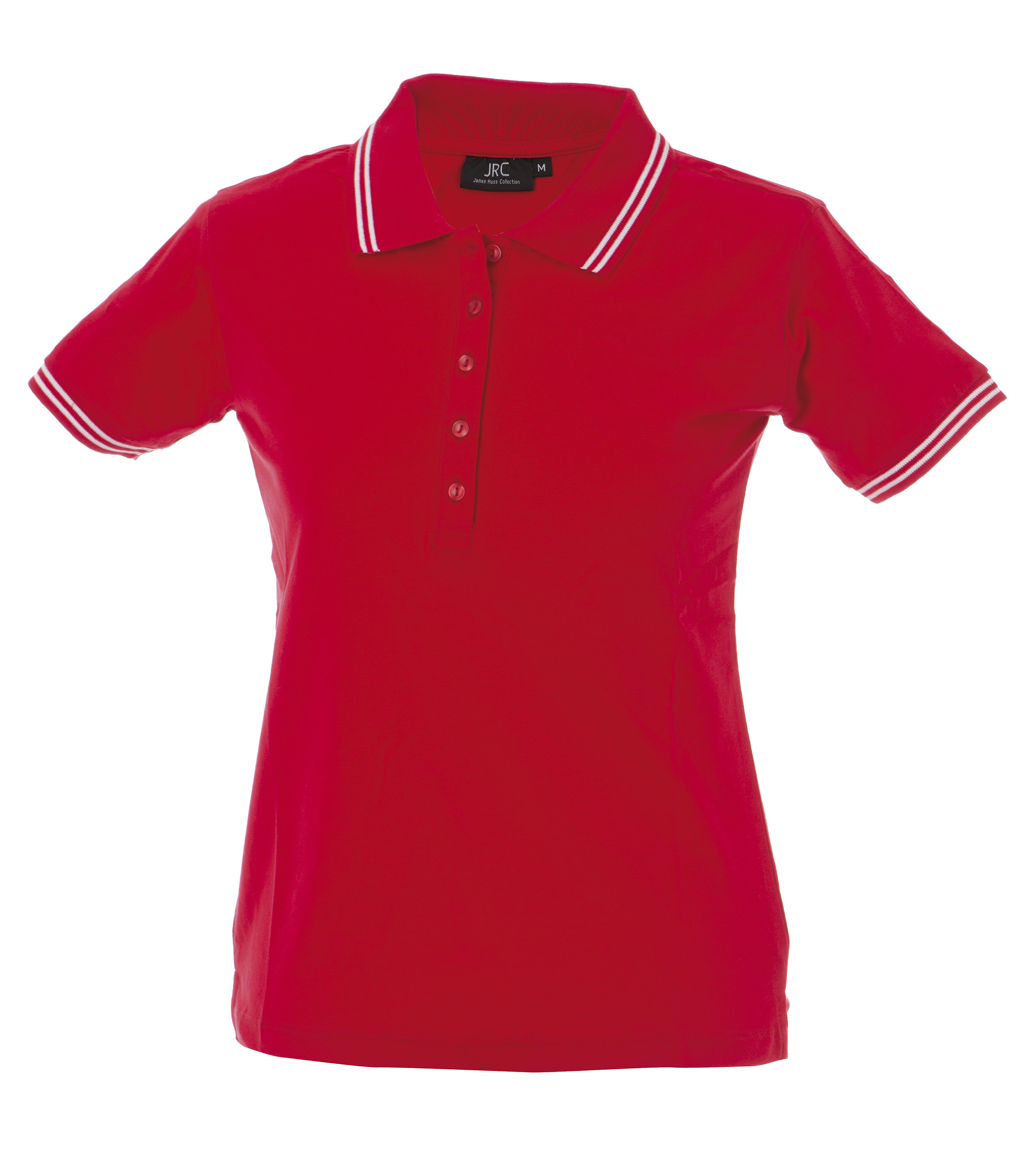 JRC 988974 Red 100% Cotton Polo Shirt S