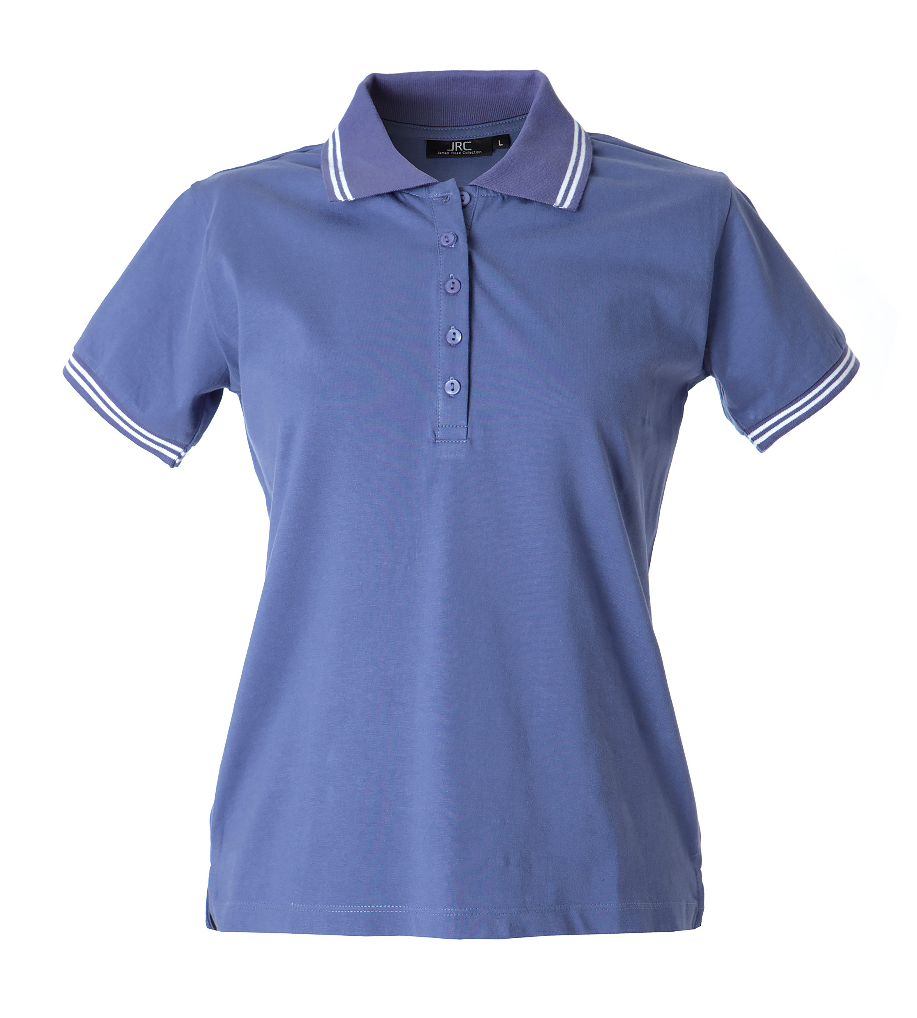 JRC 988977 Light Violet 100% Cotton Polo Shirt M