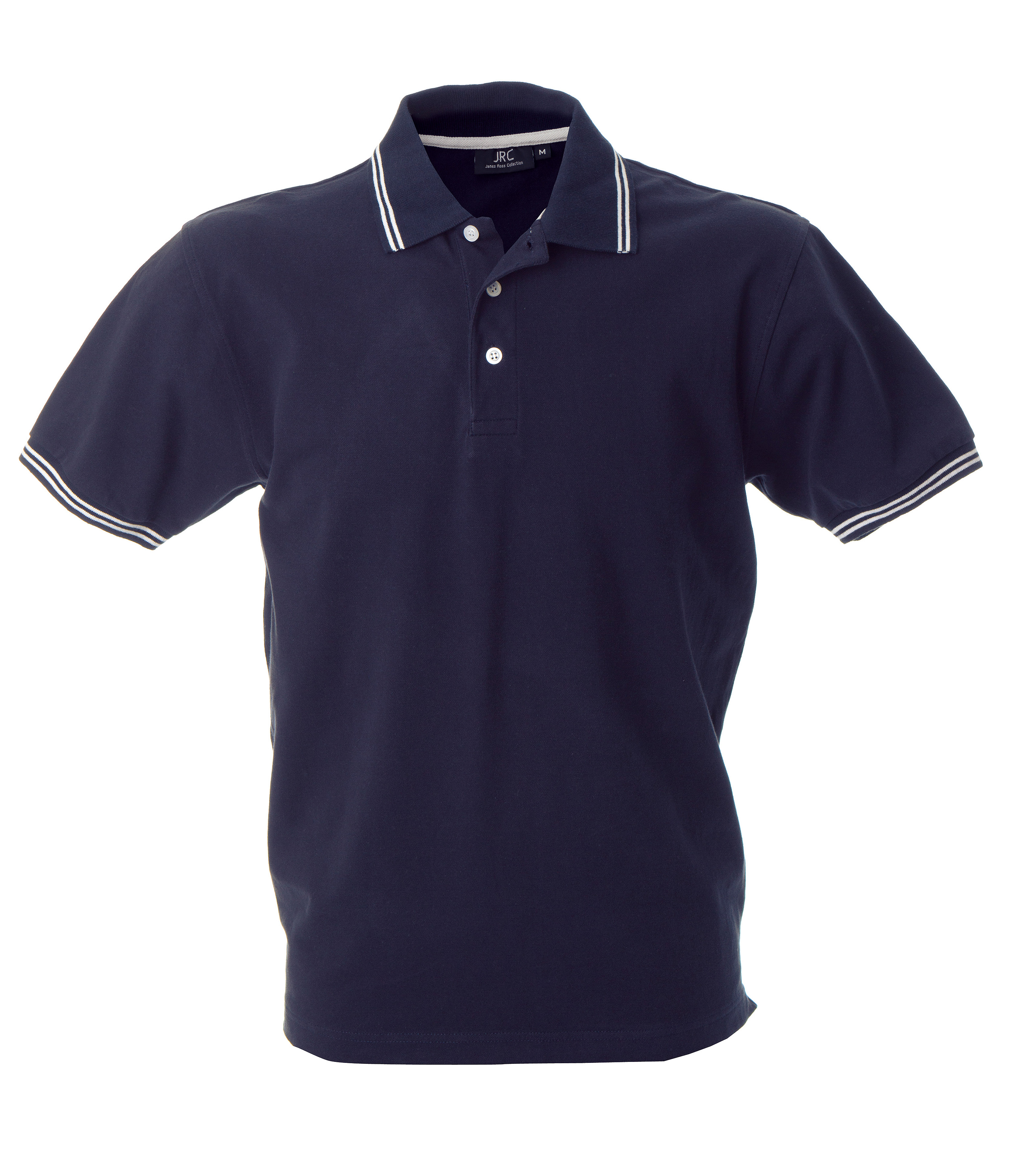 JRC 988980 Navy 100% Cotton Polo Shirt M