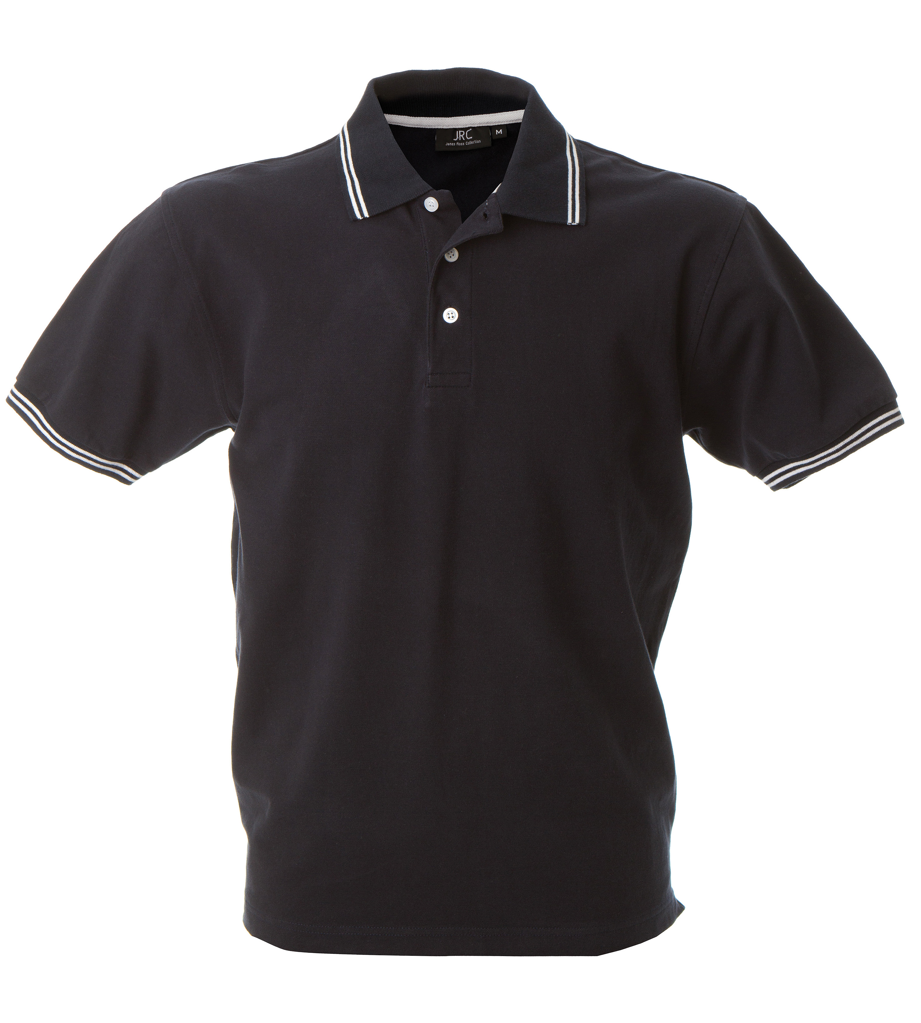 JRC 988983 Black 100% Cotton Polo Shirt XL