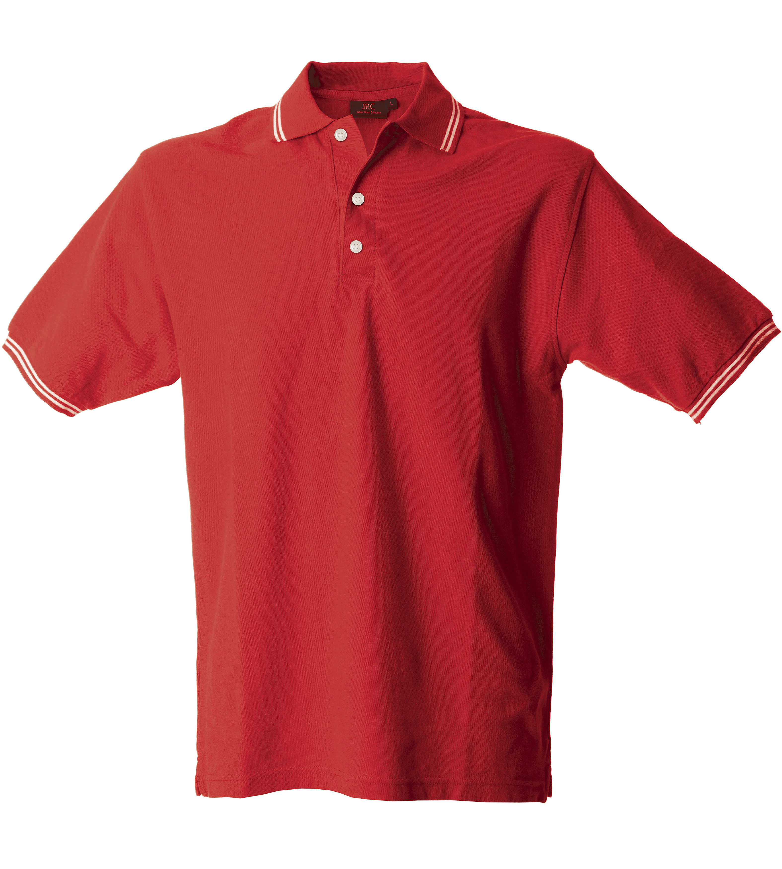 JRC 988984 Red 100% Cotton Polo Shirt XS