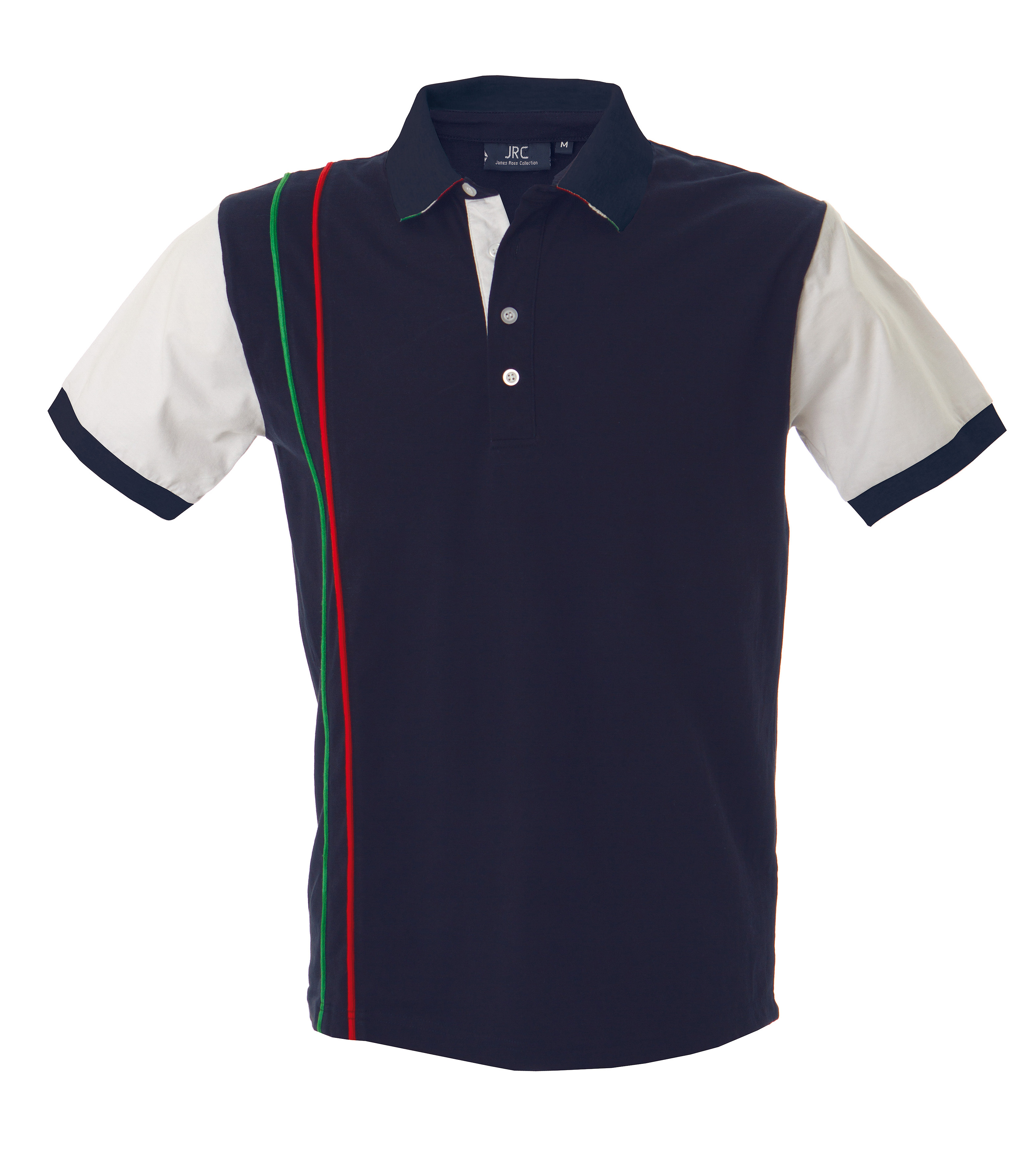 JRC 989010-C Navy 100% Cotton Polo Shirt M