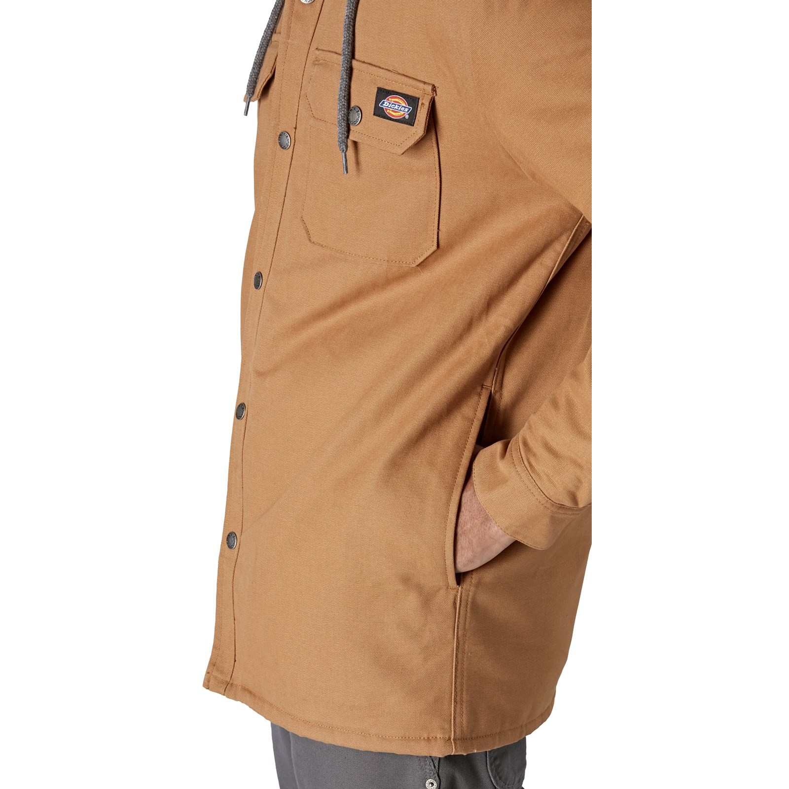 dk0a4xtibd01 Dickies DK0A4XTI Brown Shirt, UK XXL, EU XXL