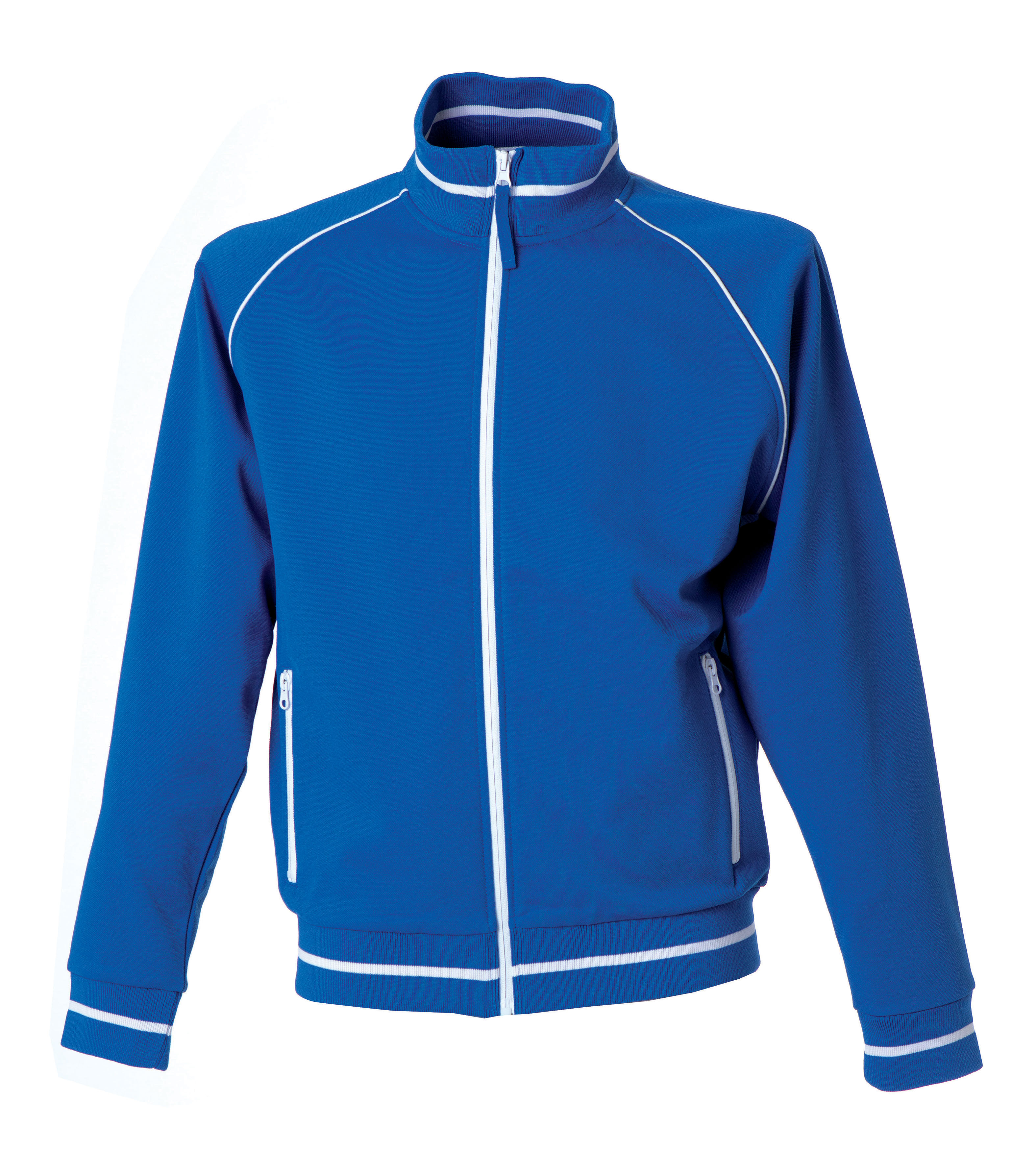 JRC 989292 Royal Blue 20% Cotton, 80% Polyester Unisex Long Tasty Zip S
