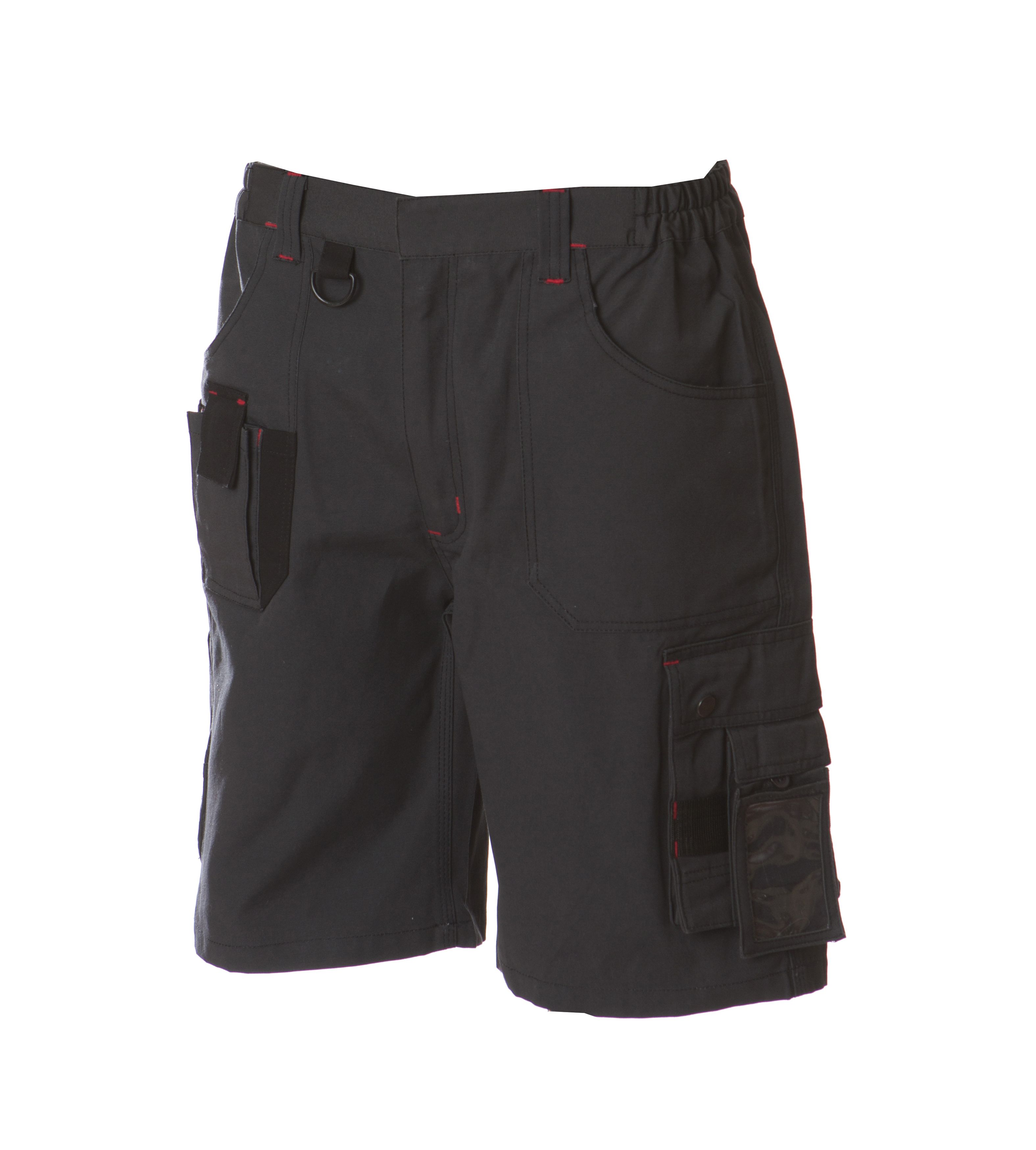 JRC 989501 Dark Grey 5% Polyester, 95% Cotton Work Shorts, 40 cm