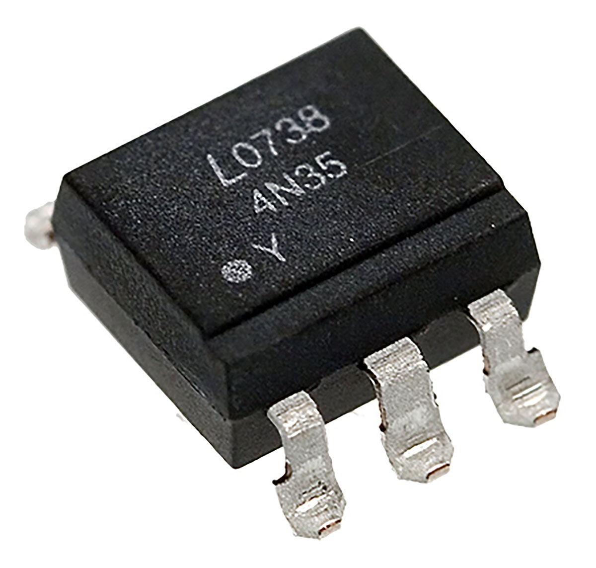 Lite-On, 4N35S-TA1 DC Input Transistor Output Optocoupler, Surface Mount, 6-Pin PDIP
