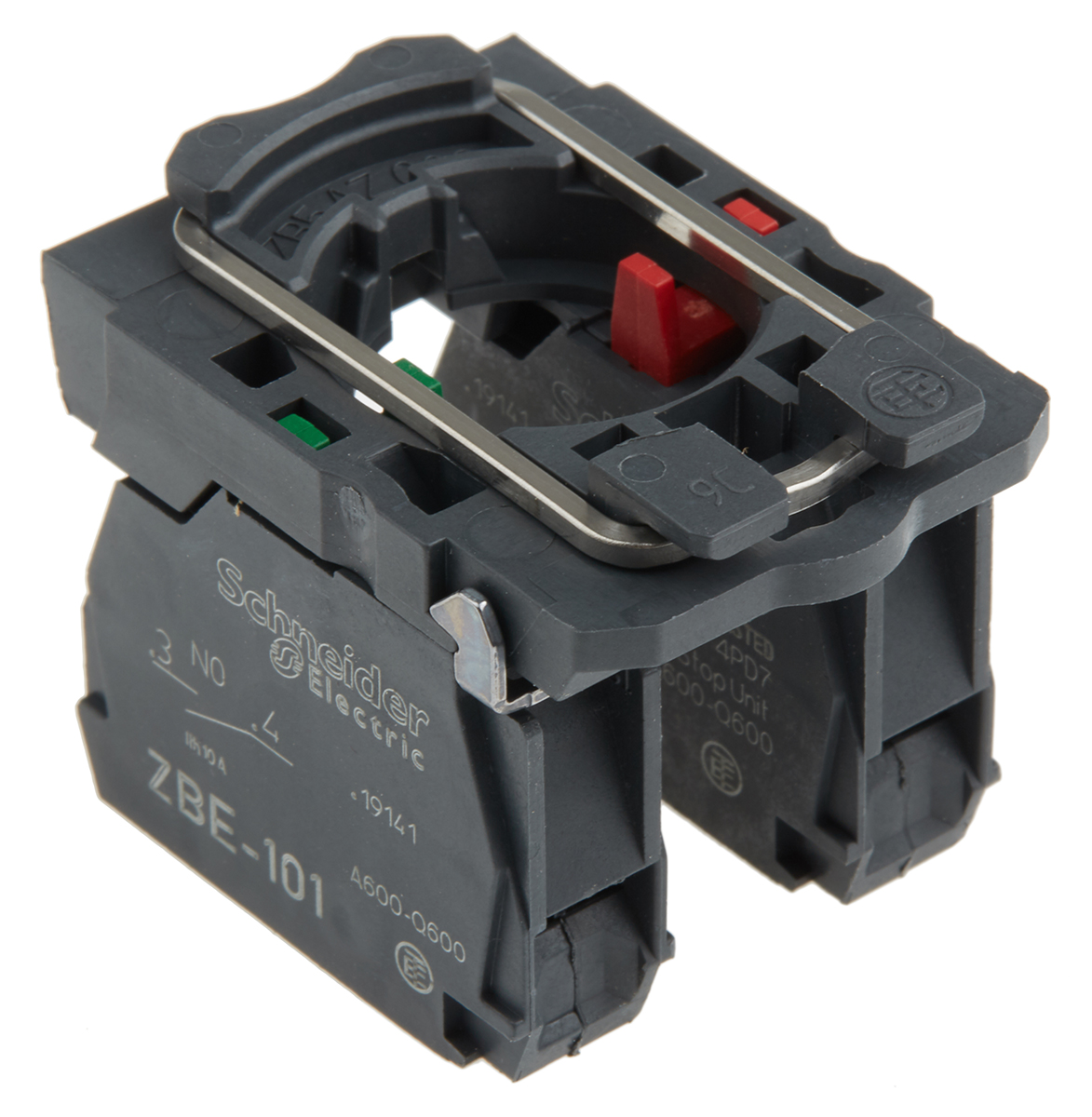 xb5as8445 Schneider Electric Harmony, Red, Twist to Reset 40mm Mushroom Head Emergency Button