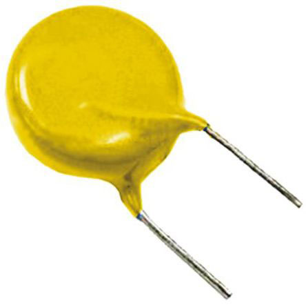 Vishay Single Layer Ceramic Capacitor (SLCC) 10nF 300V ac ±20% Y5V Dielectric, VY2, Through Hole +125°C Max Op. Temp.