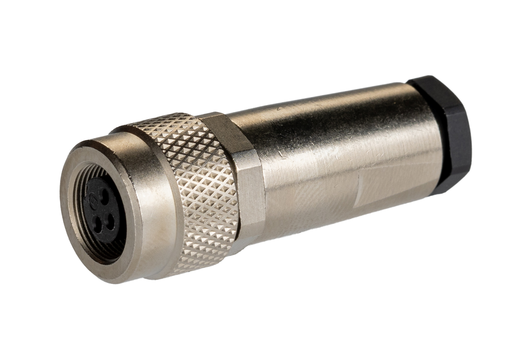 binder Circular Connector, 3 Contacts, Cable, M9 Connector, Socket, Female, IP67, 712 Series
