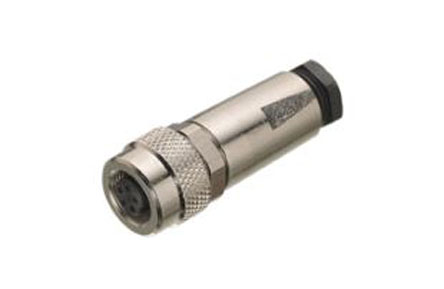 binder Circular Connector, 5 Contacts, Cable, M9 Connector, Socket, Female, IP67, 712 Series