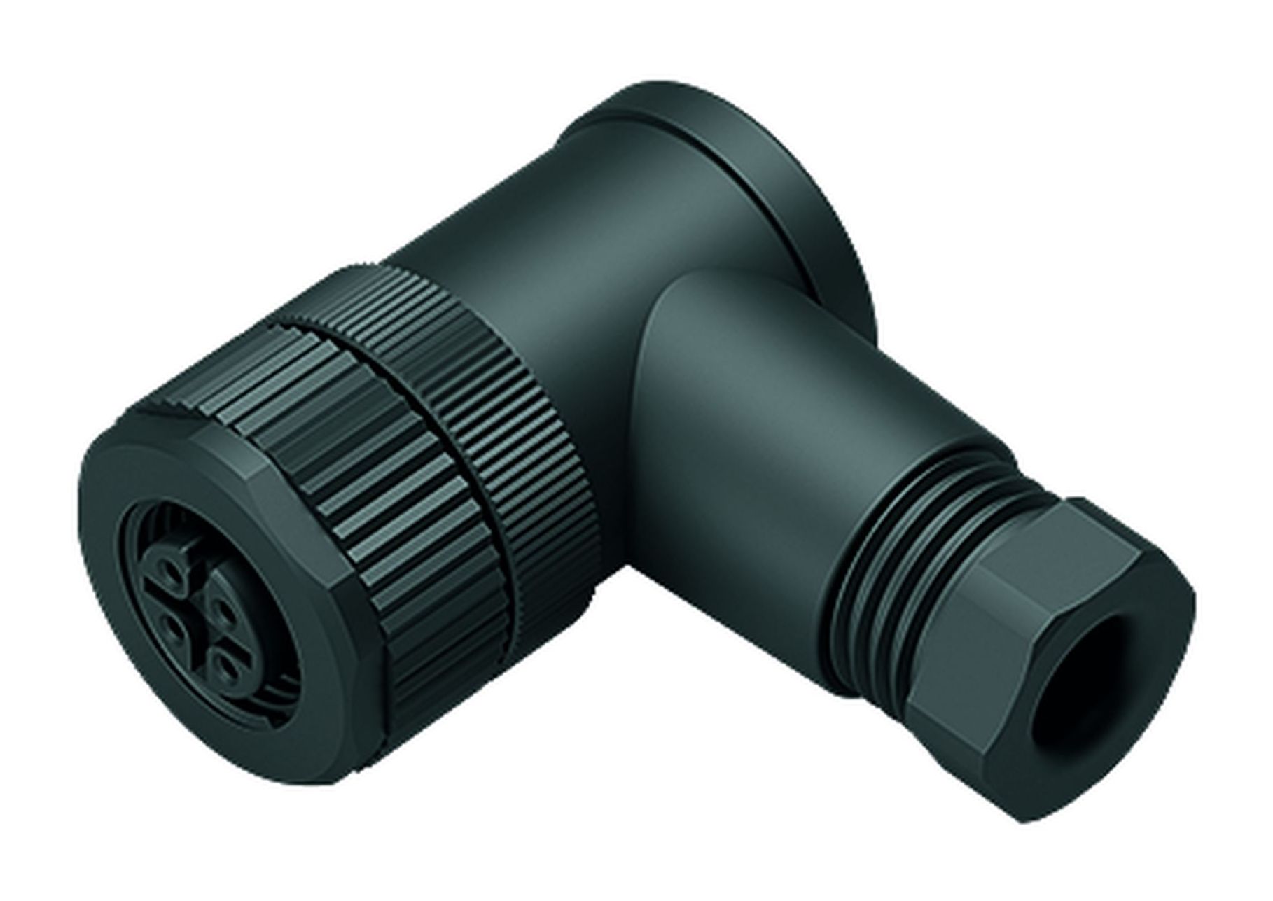binder Connector, 4 Contacts, Cable, Socket, Female, IP67, 713 Series