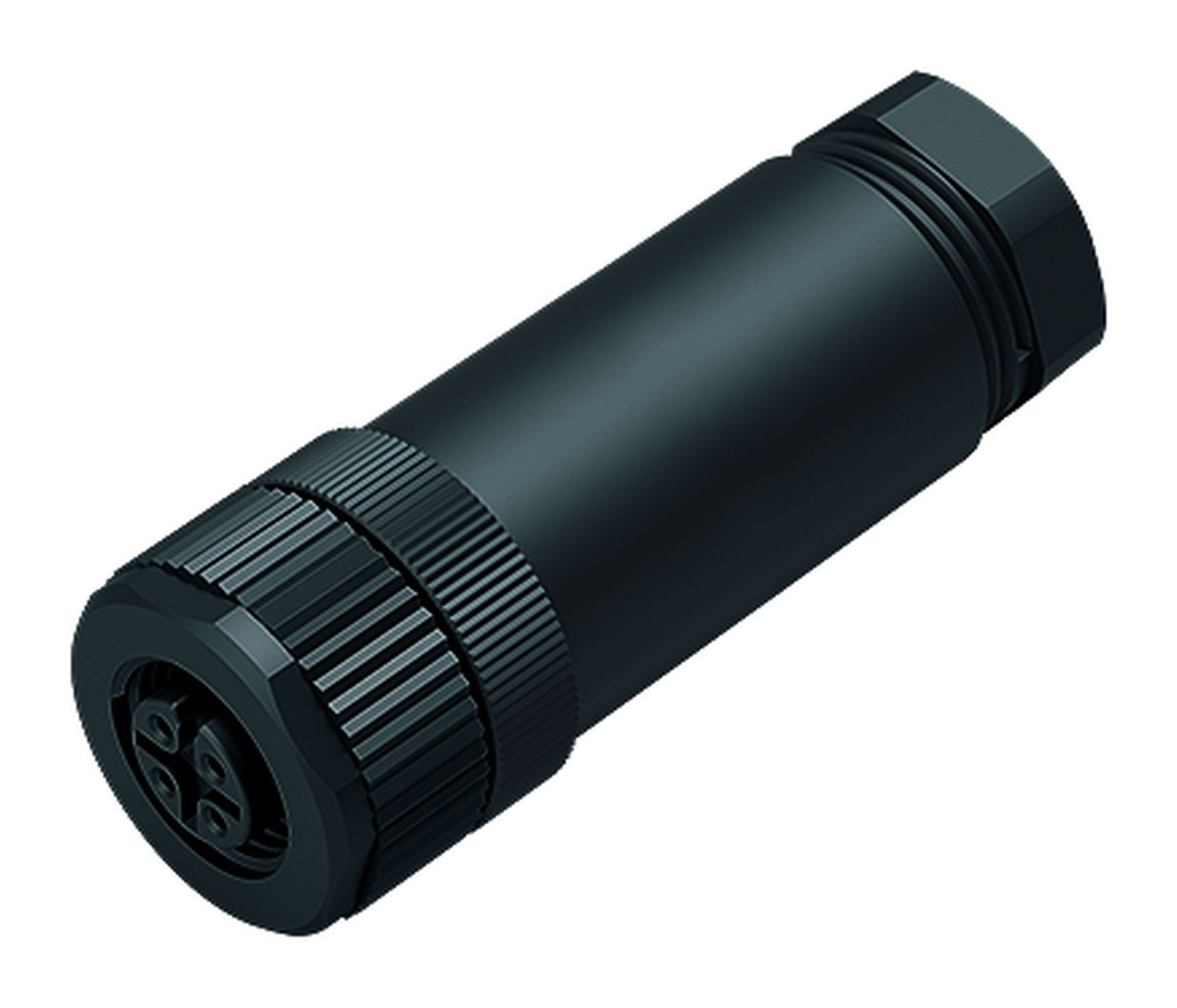 binder Connector, 4 Contacts, Cable, Socket, Female, IP67, 713 Series