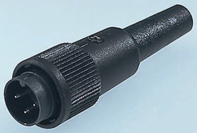 binder Circular Connector, 12 Contacts, Cable, Miniature Connector, Plug, Male, IP40, 678 Series