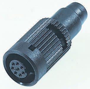 binder Circular Connector, 12 Contacts, Cable, Miniature Connector, Socket, Female, IP40, 678 Series