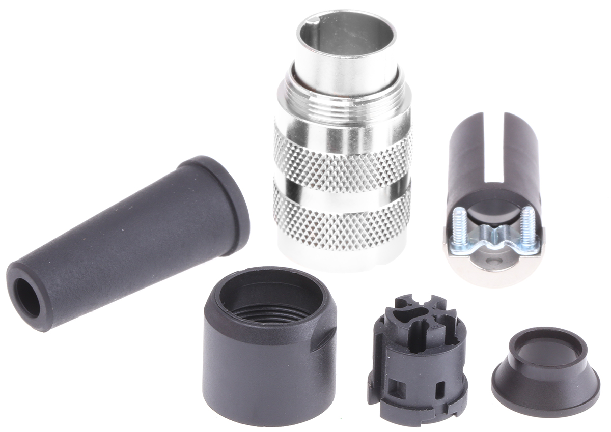 binder Circular Connector, 5 Contacts, Cable, M16 Connector, Plug, Male, IP40, 581 Series
