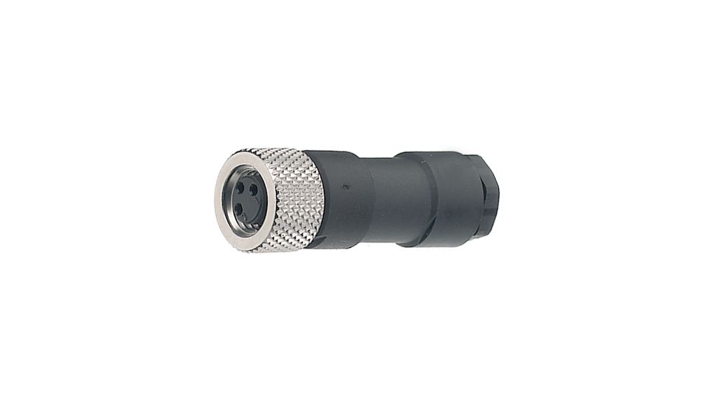binder Socket, 4 Contacts, Cable, M8 Connector, Socket, Female, IP67, 768 Series