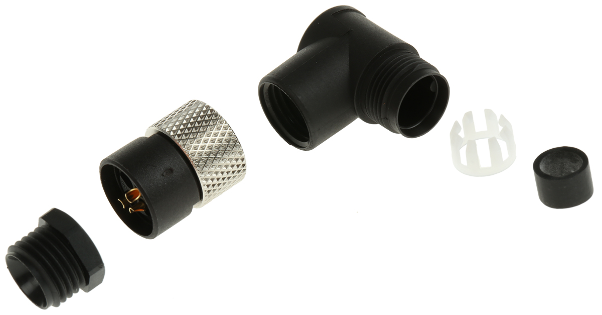 binder Circular Connector, 3 Contacts, Cable, M8 Connector, Socket, Female, IP67, 768 Series
