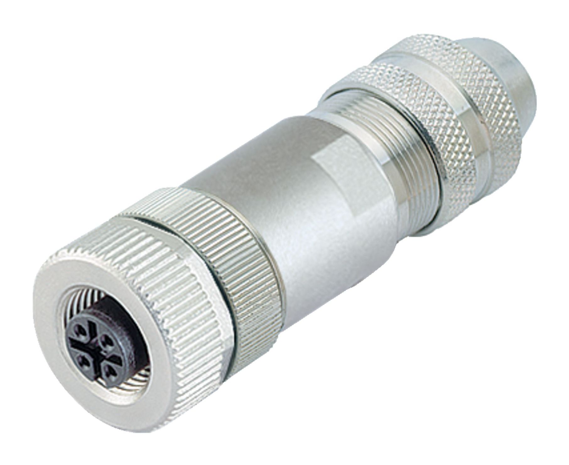 binder Connector, 4 Contacts, Cable, Socket, Female, IP67, 825 Series