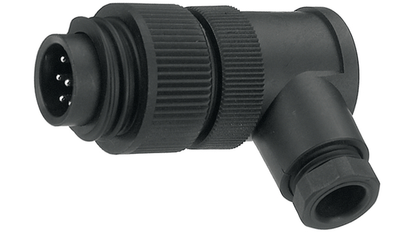 binder Industrial Circular Connector, 7 Contacts, Cable, Plug, Male, IP67, 693 Series
