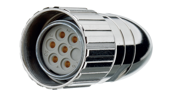 binder Socket, 6 Contacts, Cable, M23 Connector, Socket, Female, IP67, 623 Series