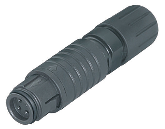 binder Circular Connector, 4 Contacts, Cable, Micro Connector, Plug, Female, IP67, 420 Series