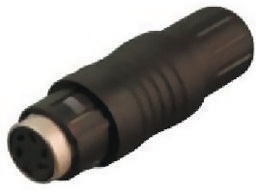binder Circular Connector, 6 Contacts, Cable, Miniature Connector, Socket, Female, IP67, 440 Series
