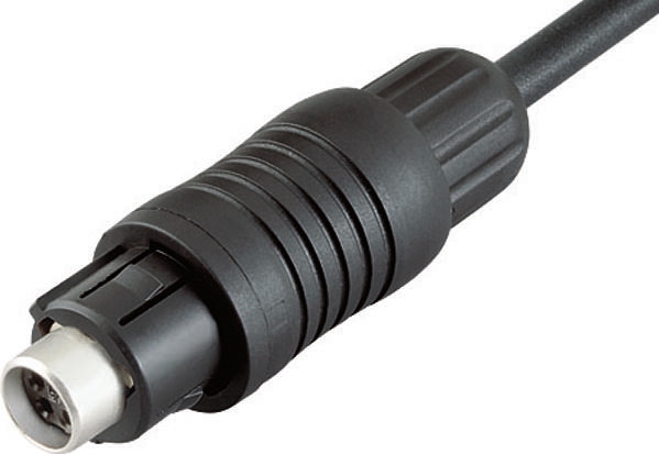 binder Circular Connector, 4 Contacts, Cable, Subminiature Connector, Plug, Female, IP67, 430 Series