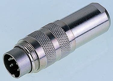 binder Circular Connector, 4 Contacts, Cable, Miniature Connector, Socket, Male, IP67, 423 Series