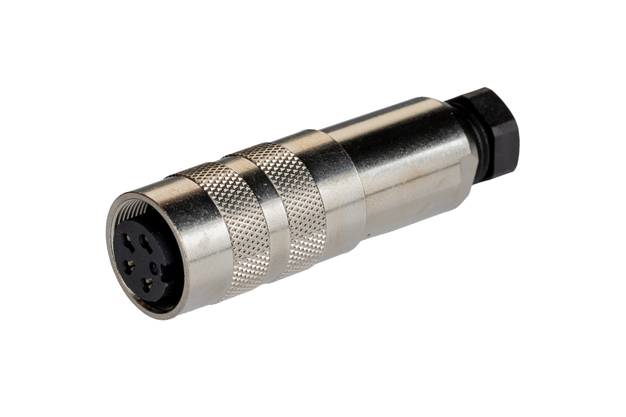 binder Circular Connector, 4 Contacts, Cable, Miniature Connector, Socket, Female, IP67, 423 Series