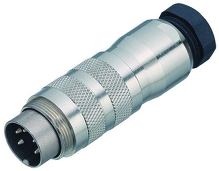 binder Circular Connector, 5 Contacts, Cable, M16 Connector, Plug, Male, IP67, 423 Series