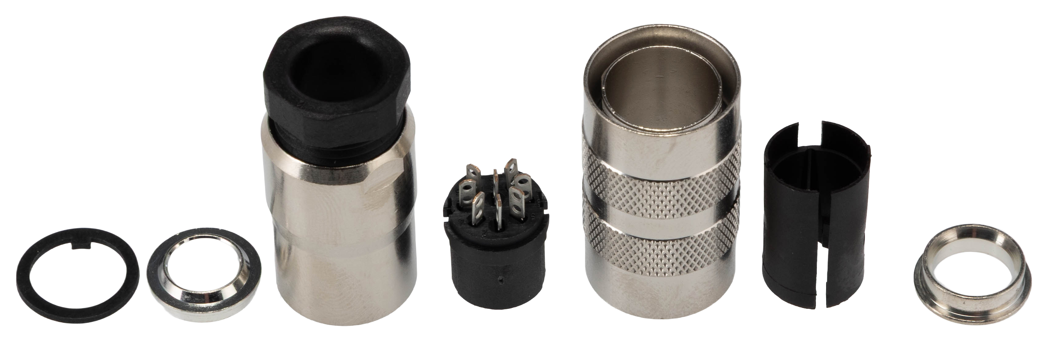binder Circular Connector, 8 Contacts, Cable, M16 Connector, Socket, Female, IP67, 423 Series