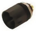 binder Circular Connector, 5 Contacts, Cable, Miniature Connector, Plug, Male, IP67, 720 Series