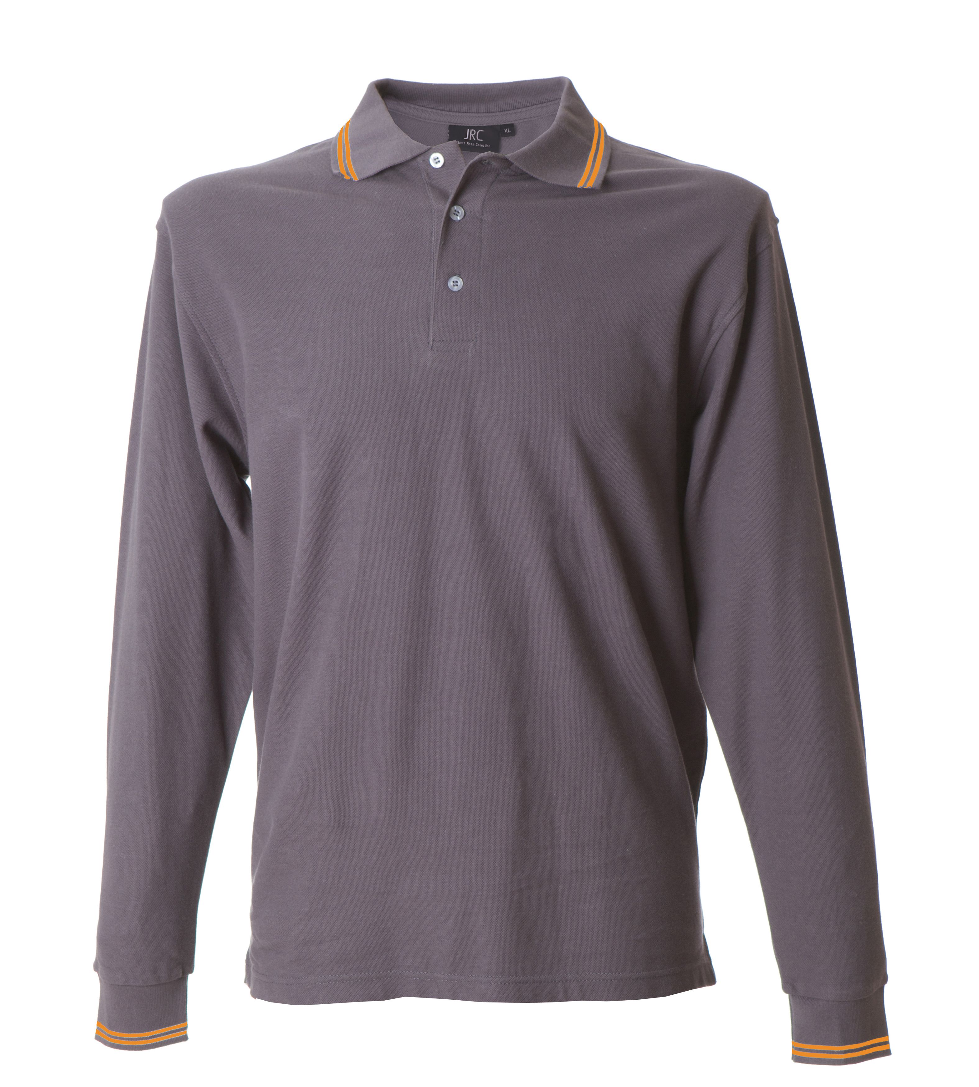 JRC 990059 Dark Grey 100% Cotton Polo Shirt M