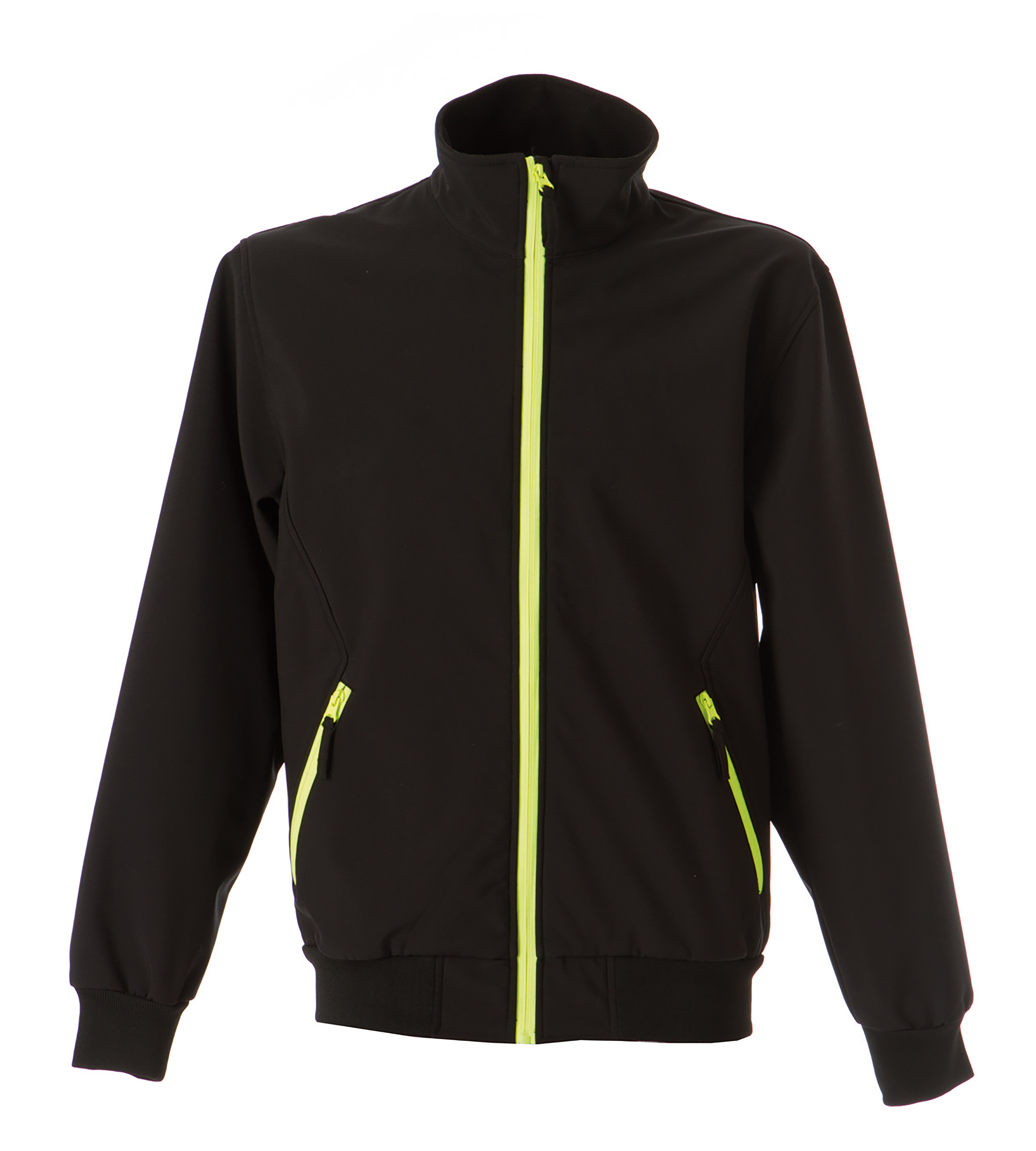 JRC 990251 Black, Yellow, Breathable, Waterproof Jacket Zipper, S 1 EA